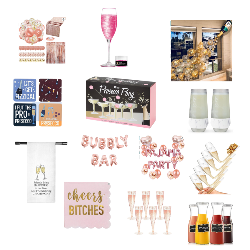News Years Eve Champagne Party Supplies